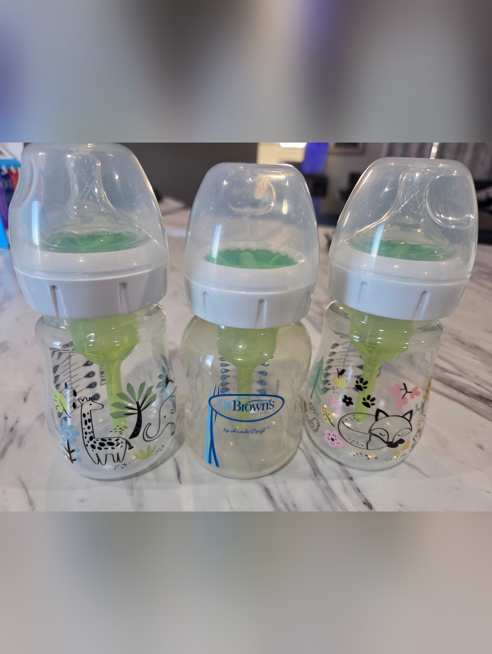 26 Dr Browns Wide Neck Baby Bottles - 5 oz